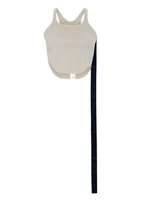 Top con dettaglio in grigio Rick Owens DRKSHDW - donna RICK OWENS DRKSHDW | DS02D2100RN08